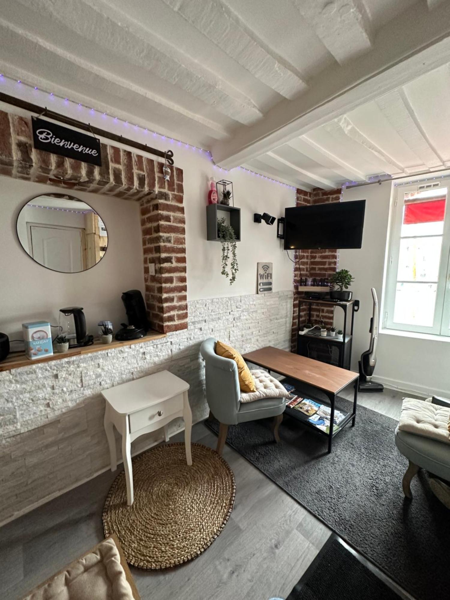 Le Ti Wi Studio En Plein Coeur Du Vieux Bassin Honfleur Exteriér fotografie